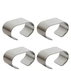 Raw Servettring 4-Pack Stål