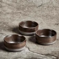 Raw Skål 9,5 cm Brun Metallic