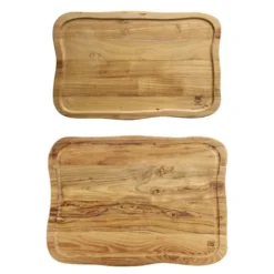 Raw skärbräda set 2 delar teak