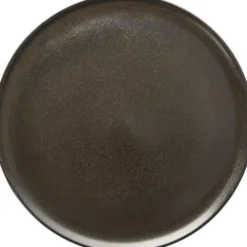 Raw Tallrik Stengods 28 cm Metallic Brown