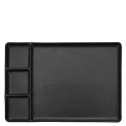 RAW tapasfat /sushitallrik 31,5x21,5 cm titanium black