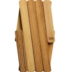 RAW Teak grytunderlägg fällbart 60 cm