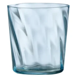 RAW Unique optic vattenglas 30 cl light blue