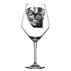 Rödvinsglas 75 cl Golden Butterfly B&W