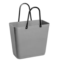 Recycled Plastic väska hög 14 L grå