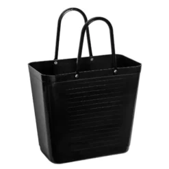 Recycled Plastic väska hög 14 L svart