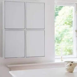 Recycling källsorteringsbox 30x15x40 cm Brilliant White