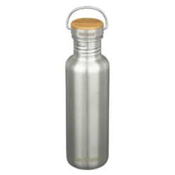Reflect flaska 0,8 L med bambulock borstat stål