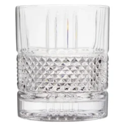Revolve Spinning Rocks whiskyglas i kristall 30 cl