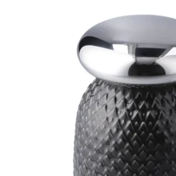 Rhombe salt- och pepparset 13 cm white/slate
