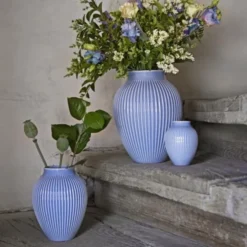 Ripple Vas 20 cm Lavendel