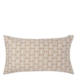 Örngott 50x90 cm bomullsatin ornament vit/fudge