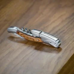 Roero vinöppnare 15 cm stål/trä