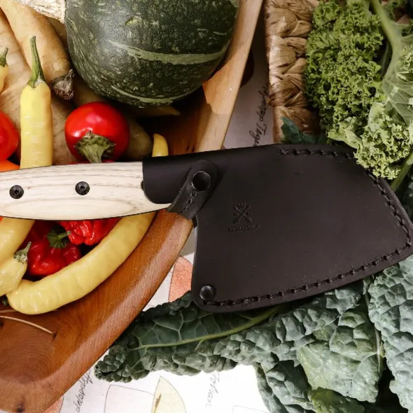 Rombo BlackBlade kockkniv 11,9 cm (S) ash wood