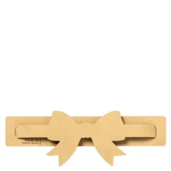 Rosett servetthållare 9x26 cm beige