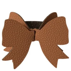 Rosett servettring 6 cm brun