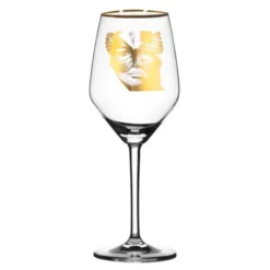 Rosé-/Vitvinsglas Golden Butterfly 40 cl Guld