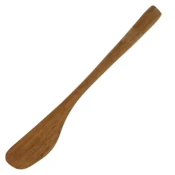 Round smörkniv 17 cm teak