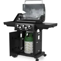 Royal 390 Shadow gasolgrill med rotisserie och sidobrännare