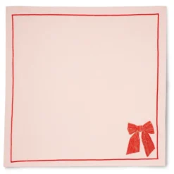 Santa's Favorites servett 45 cm 2-pack Rosett rosa