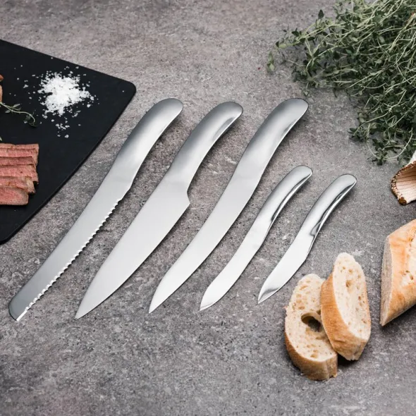 Santo knivset 5 delar stål