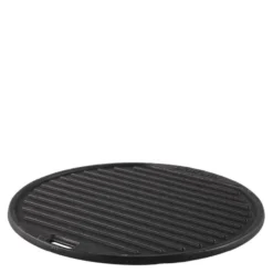 Sapphire Multigrill grillplatta dubbelsidig gjutjärn rund 30 cm