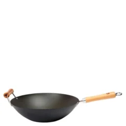 School of Wok wokpanna 36 cm med bambuhandtag