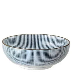 Sendan Blue Skål 14 cm x 5 cm Blå Porslin
