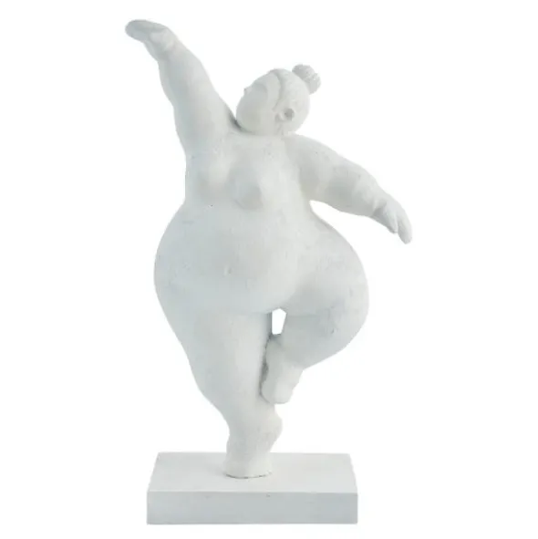 Serafina dekorationsfigur 28,8 cm vit