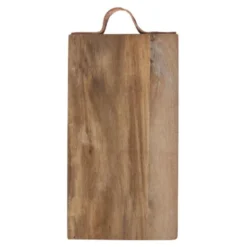 Serveringsbricka med rem 48x27 cm akacia