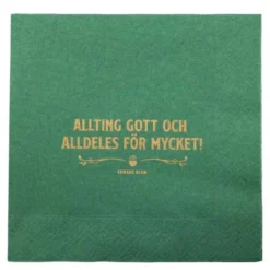 Servett Allting Gott 33x33 cm 20-pack Grön