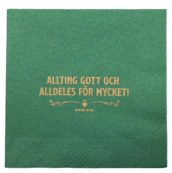 Servett Allting Gott 33x33 cm 20-pack Grön
