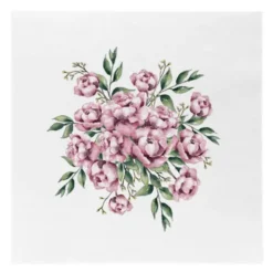 Servett 33 cm blomsterbukett