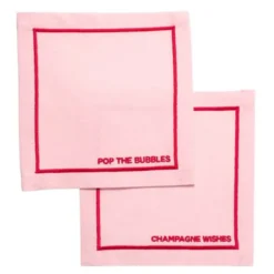Servetter Pop The Bubbles 2-pack rosa