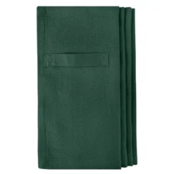 Servett i bomull 20x20 cm 4-pack dark green