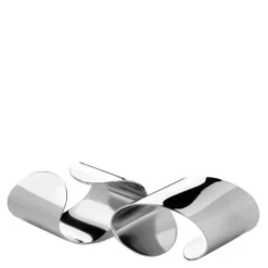 Servettring 2-pack blankt stål