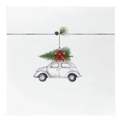 Servett 33x33 cm 20-pack Christmas driving home