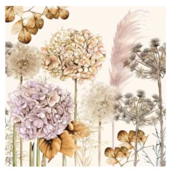 Servett 33x33 cm 20-pack Dried Flowers