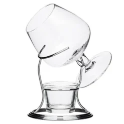 Set Cognacsglas + Värmare