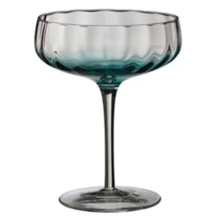 Søholm Sonja Champagne/cocktail glas 30 cl Petrol blue