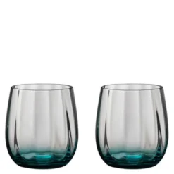 Søholm Sonja Vattenglas 30 cl 2-pack Petrol blue