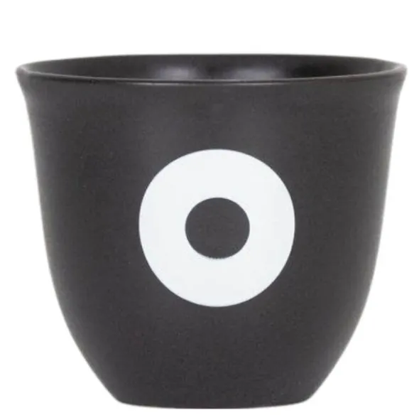 Signatur mugg 20 cl svart/vit