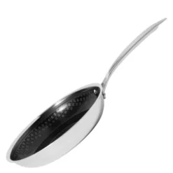 Signerat stekpanna strukturerad stålyta 24 cm rostfritt stål