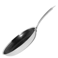 Signerat stekpanna strukturerad stålyta 28 cm rostfritt stål