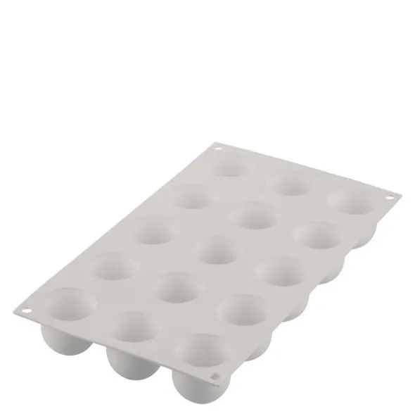 Silikonform Mini Skumtoppar 15 st 4x4 cm