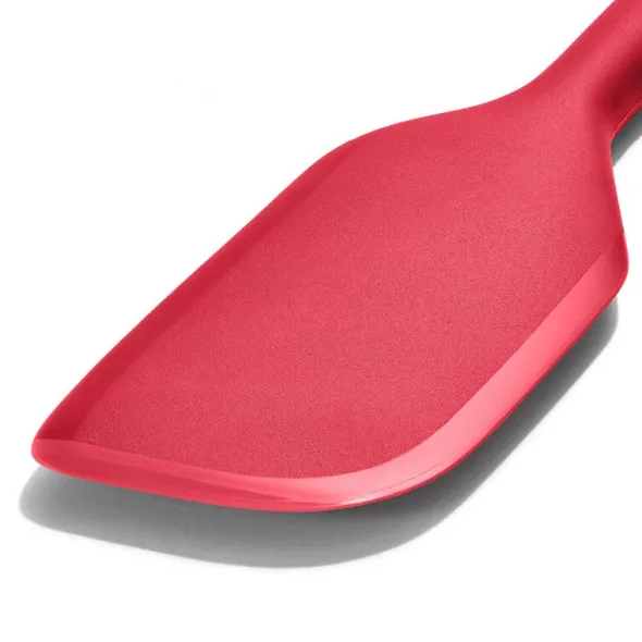 Silikon slickepott 32 cm röd