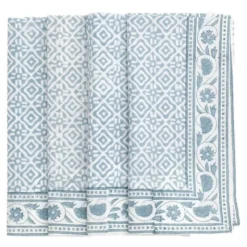 Simmi servett 50x50 cm 4-pack dusty blue