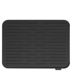 SinkSide diskmatta silikon 32,5×43,8 cm mörkgrå