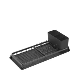 SinkSide kompakt diskställ 12,5×20×46,3 cm svart