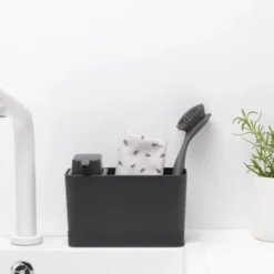 SinkSide organiseringsset för diskbänk 2 delar mörkgrå